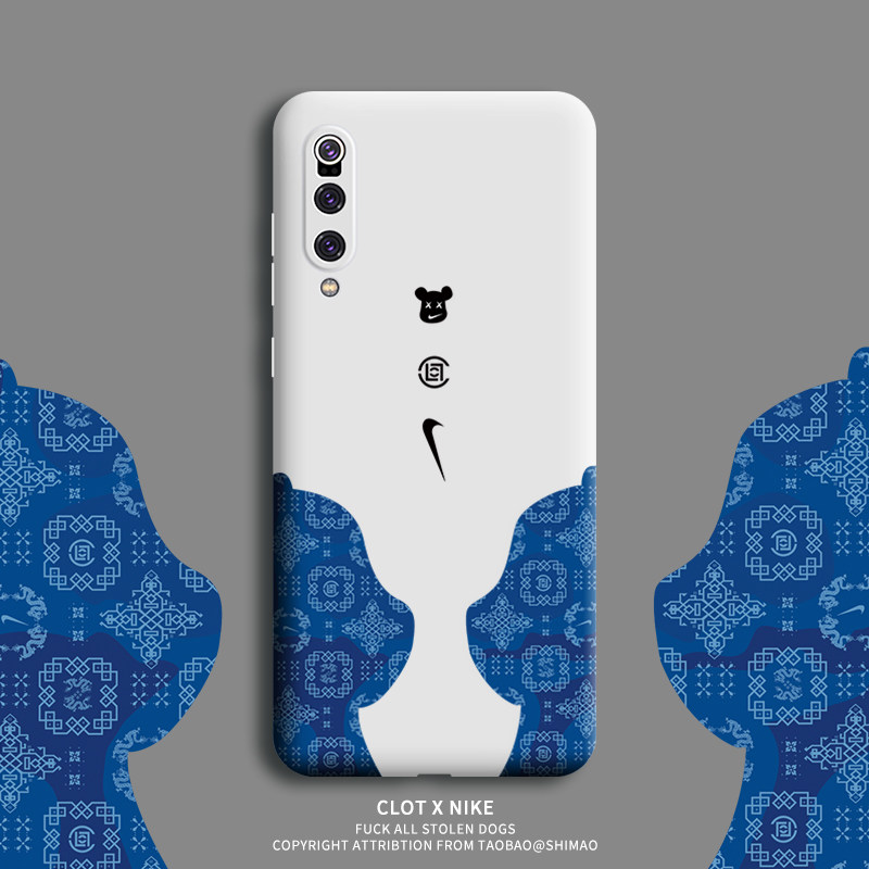 Xiaomi 9 Mobile Phone Protection Shell Boomer Personality Creative Xiaomi 9pro Liquid Silicone Gel Softshell Anti-Fall Full Bag Lens Men Xiaomi 9se Protective sleeves Ins Super Fire Net Red Women's new 5g version of thin