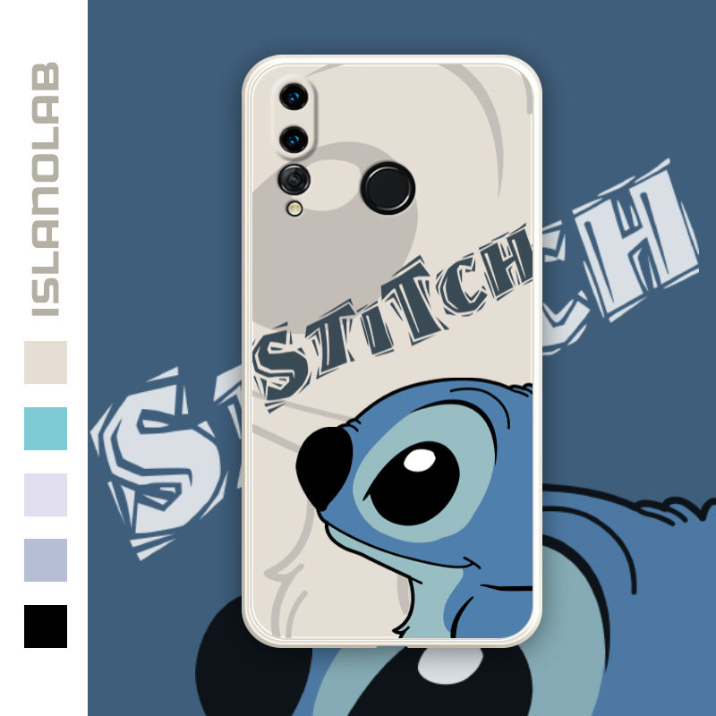 Huawei nova4 mobile phone protection shell full package lens nova4e liquid silicone anti-fall soft shell straight side personality creative tide nova4 suitable for ultra-thin male and female new cartoon net red ins lukewarm