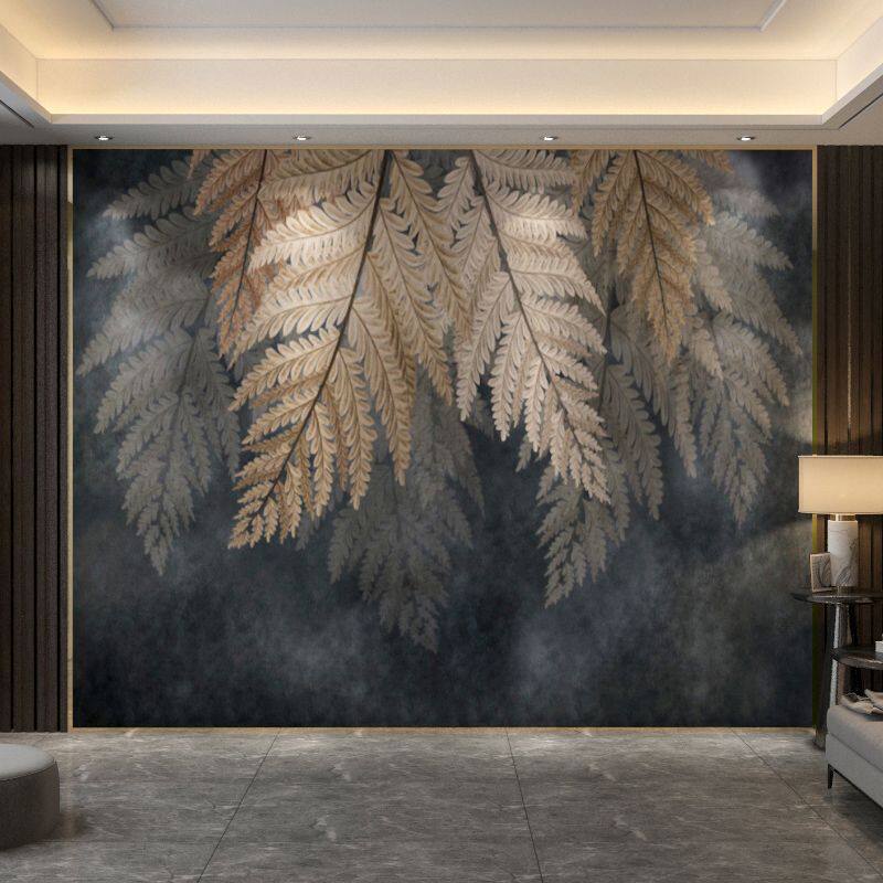 Nordic style Integrated bamboo wood Fibreboard TV Background wall Living room Light and luxurious integrated board Buttoned Board Bedroom Headboard Wall