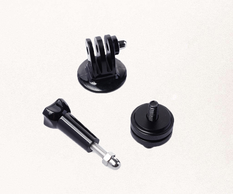 Suitable for 360 motion camera accessories, long screw + conversion seat + hot boot seat, all in one, compatible with GoPro