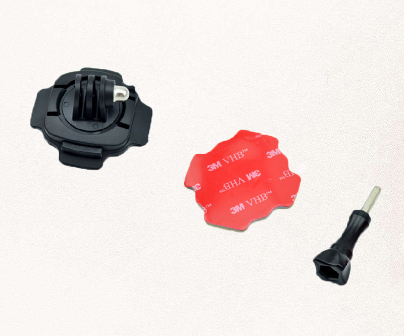 Motion Camera Accessories 360 Degrees Rotating Safety Cap Arched Base Fit 3M glue compatible GOPRO 360 One r