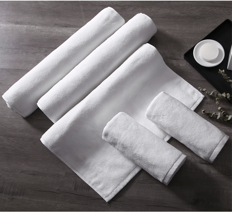 Giá trị 10 khăn bông trắng thẩm mỹ để tăng khăn bông dày khách sạn thấm khách sạn - Khăn tắm / áo choàng tắm khăn mặt cao cấp