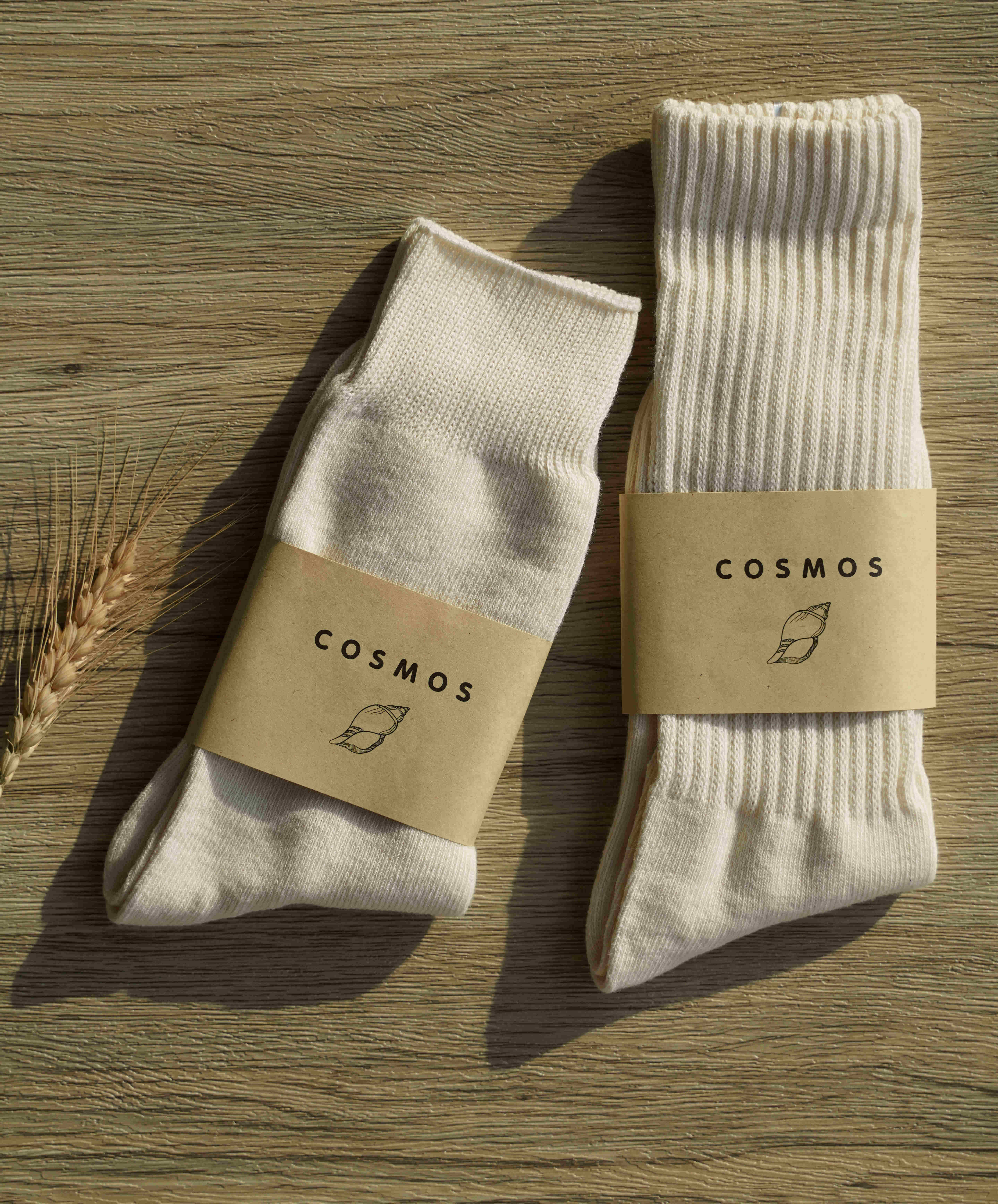 COSMOS spring summer thin air permeable retro day tying up high cylinder male and female lovers organic cotton stockings rototo
