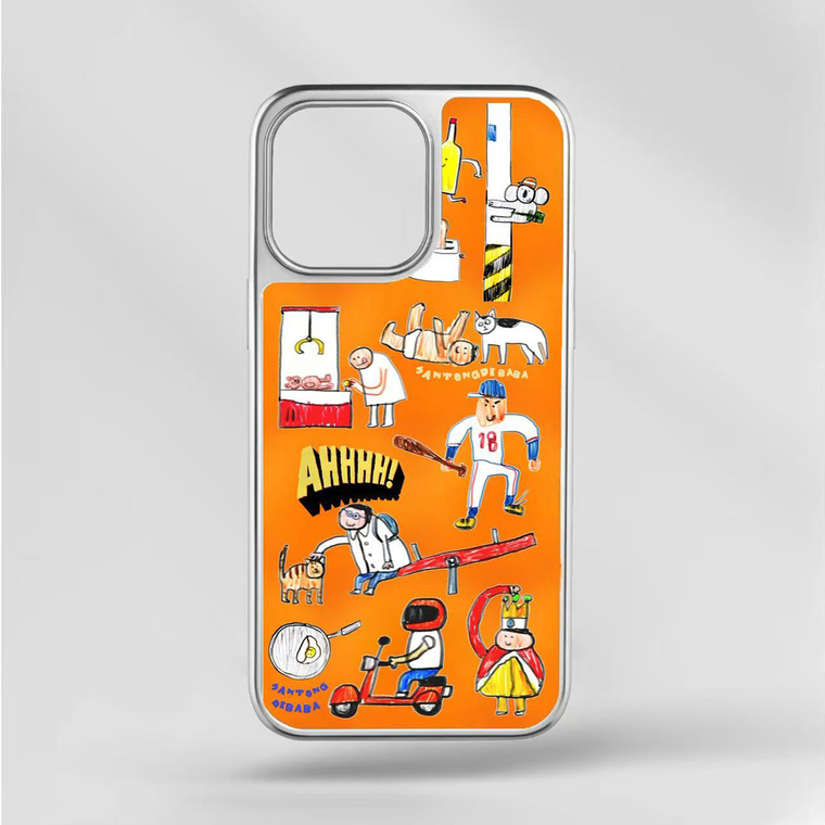 Tiger Stripe Pattern MagSafe Matte Original Hard iPhone Case