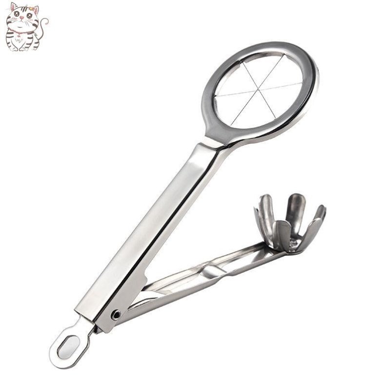 Egg cutting artifact thickened 304 stainless steel egg cutting device pine flower egg split egg 6 equal egg splitter
