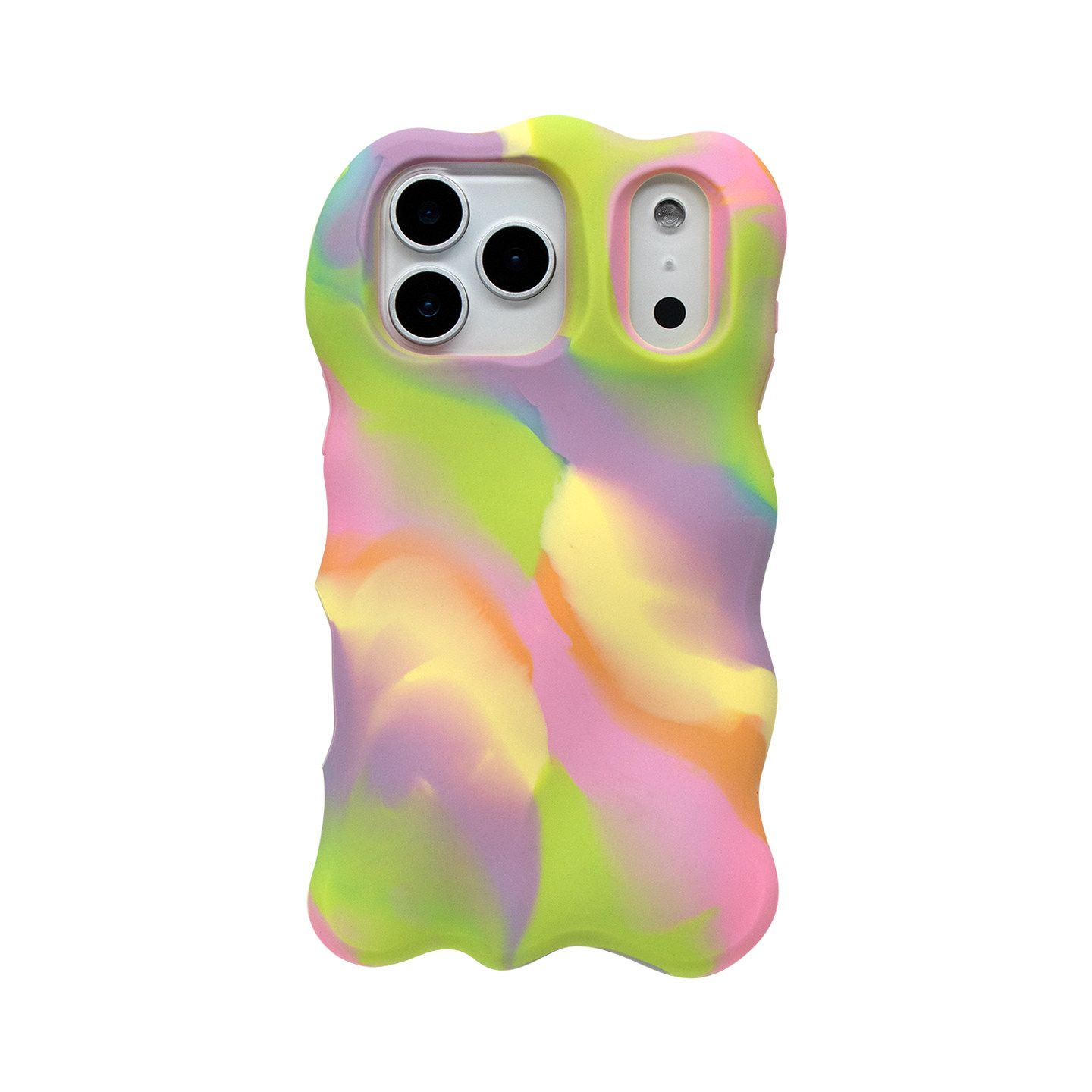 Pastel Tie-Dye Flowing iPhone Case