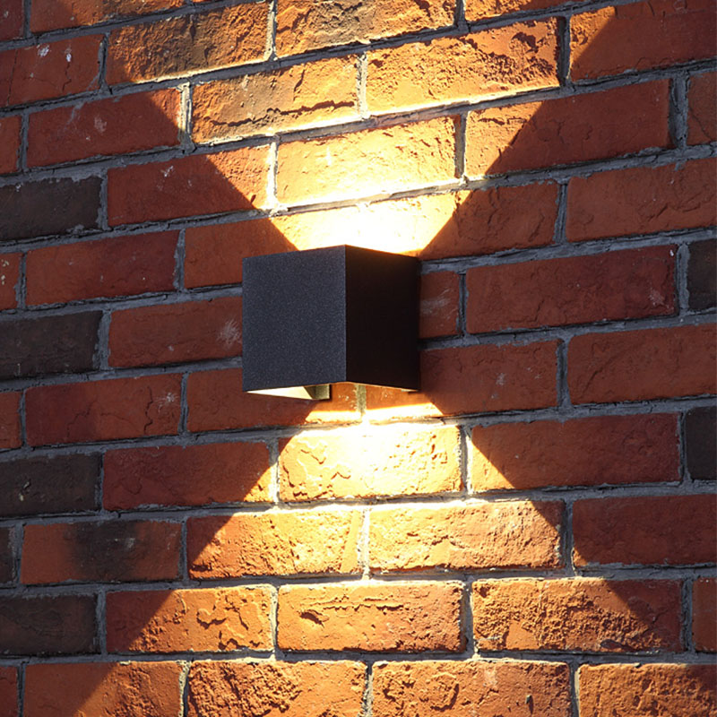 Outdoor wall lamp outdoor waterproof wall up and down illumination decorative garden stairs door villa courtyard balcony lamp