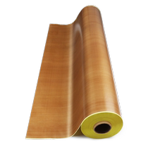 Teflon tape resistant to high temperature 300° large roll 5 meters 10 meters long high temperature insulation cloth sealing machine anti-scalding cloth thickened heat press machine Teflon wear-resistant self-adhesive insulation Teflon Teflon cloth