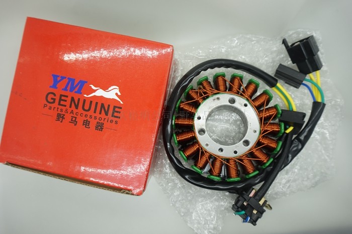 EN GN125 GS125 Suzuki taiko drilling leopard HJ125K Suzuki king charging coil magnetic motor stator-Taobao