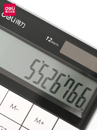 Deli Pink Compuctor 1589 Студенты используют солнечный офис бизнес -мод для женской компьютерной машины маленькая портативная маленькая портативная маленькая милая тестовая конфеты.