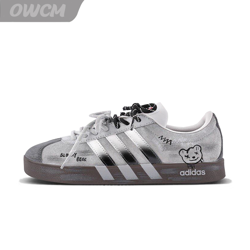 Adidas Neo Vl Violent Bear Trendy Fashion Low-Top Simple Versatile Casual Sneakers Unisex