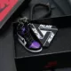 AJ1 Purple Toe-Palace-Black веревка