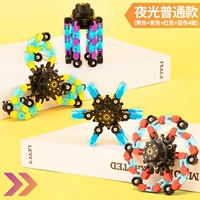 4 обычных люминесцентных лампы [красный+синий+желтый+фиолетовый]