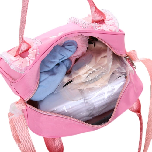 Портативный детский ремешок для сумки, танцующая барсетка, сумка через плечо, кружевное платье