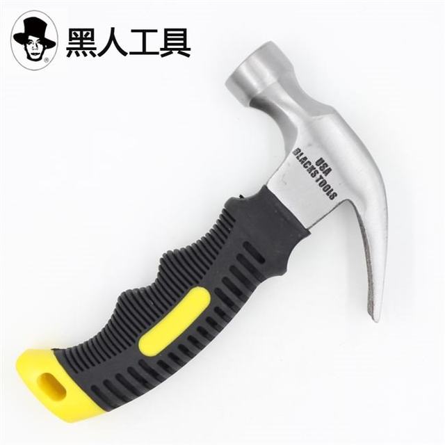 ເຄື່ອງມືສີດໍາ Mini Claw hammer ຂະຫນາດນ້ອຍ hammer ຄວາມປອດໄພ Escape ການຊ່ວຍເຫຼືອຊີວິດ hammer ລົດ hammer ພິເສດ