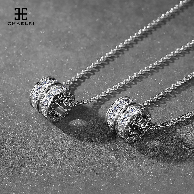 Original Design Small Brute Waist Necklace for men and women Lovers Tides LOCK BONES PENDANT TITANIUM STEEL 100 HITCHED INDIVIDUALITY LIGHT LAVISH