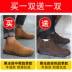 Giày bảo hộ lao động thợ hàn một bàn đạp đầu thép nam chịu mài mòn nhẹ chống va đập chống đâm xuyên mùa đông Plus giày vải nhung công sở Giày bảo hộ không dây 