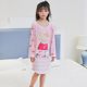 . Cô gái váy ngủ dài tay áo phim hoạt hình mùa xuân mùa thu trẻ em pajamaprincess mùa hè mỏng cô gái lớn quần áo điều hòa không khí.