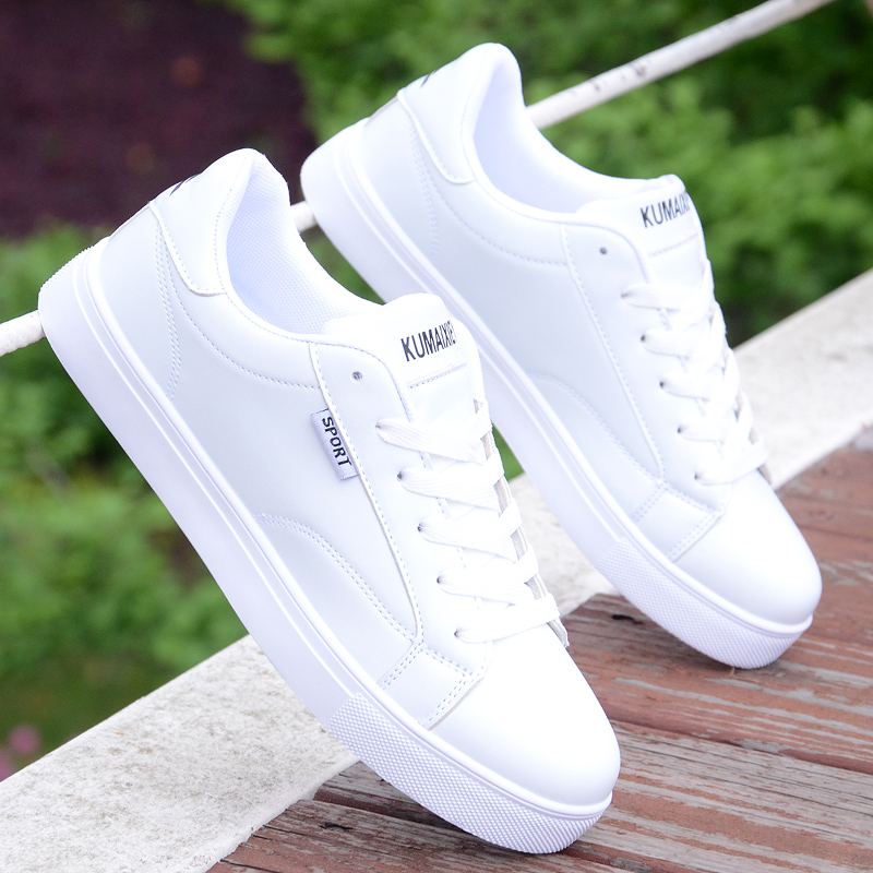 740 All White2021 summer new pattern Little white shoes motion leisure time shoes Men's Shoes Korean version trend Versatile student skate shoes male Fashion shoes