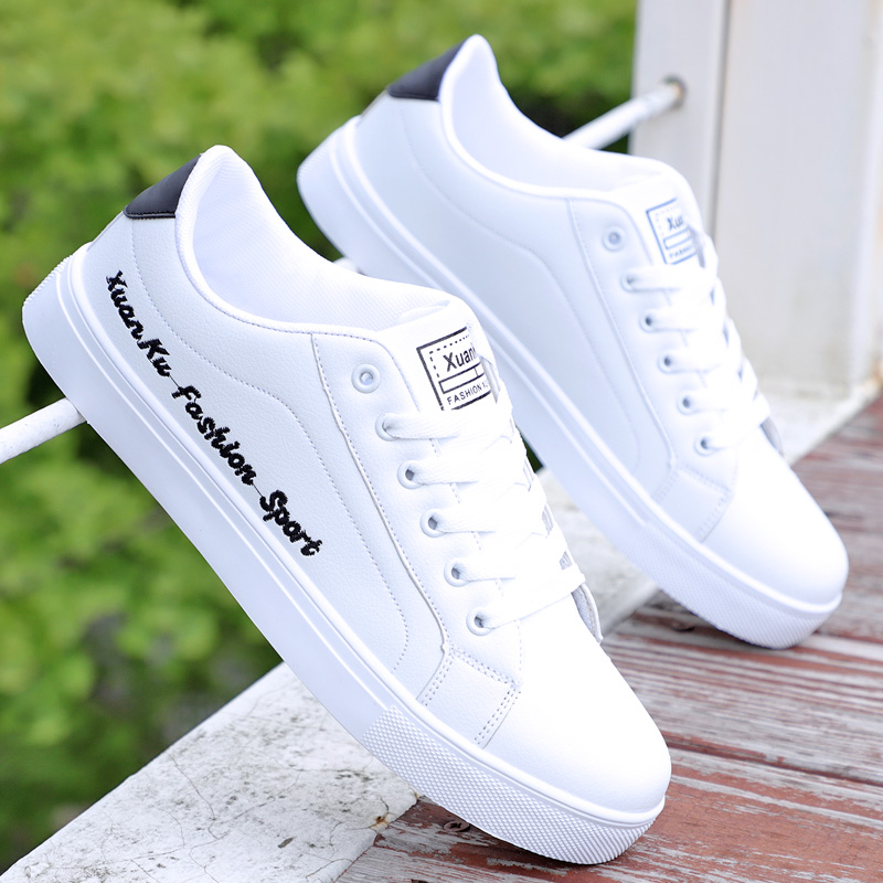 902 White Black2021 summer new pattern Little white shoes motion leisure time shoes Men's Shoes Korean version trend Versatile student skate shoes male Fashion shoes