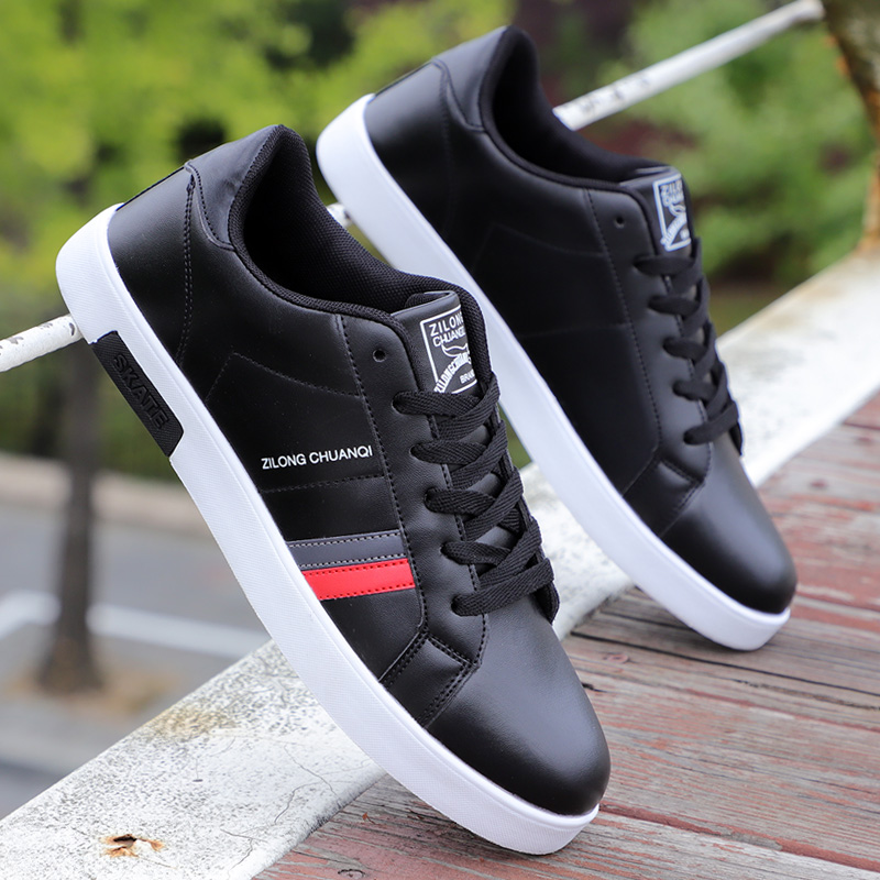 F21 Black2021 summer new pattern Little white shoes motion leisure time shoes Men's Shoes Korean version trend Versatile student skate shoes male Fashion shoes