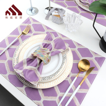 And atrium light extravagant dining cushions with wind steak cushions American Western Dining Cutlery style napkin Bouminimis about the dining mat