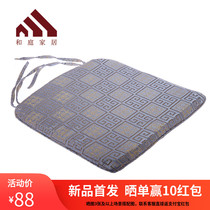 And Courtyard New Chinese Style Hug Cushion Chair Cushion Home Dining Table Chair Bench cushions breathable General cloth Art Chair Cover Customised