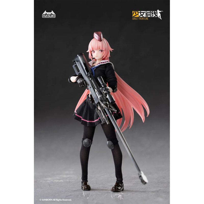 Divine Cat Jumping Hasuki 1/12 Girls' Frontline Ntw-20 Cloth Action Figure Divine Cat Jumping Hasuki 1/12 Girls' Frontline Ntw-20 Cloth Action Figure
