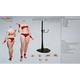 Model Maker Studio 1/6 Mj-Bd01H White Skin/Wheat Skin Fighting Style Female Body