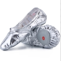 Golden dance shoes for children soft-soled practice shoes for girls ballet shoes cat claw shoes for adults belly dance folk dance