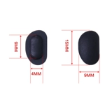 Солнцезащитные очки носовой поддержки силиконовой карты -типа носовая поддержка носа, солнцезащитные очки для носовых опор алюминиевый магний