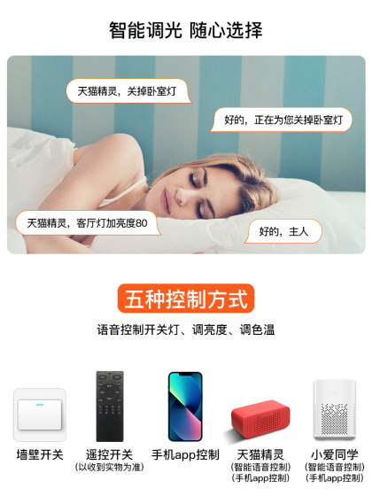 2025新款风扇灯现代简约客厅灯全光谱护眼卧室智能摇头餐厅电扇灯