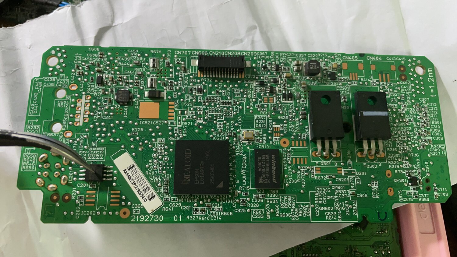 Epson Inprint Table L3153 L3153 L3156 L3156 L4158 L4158 L4168 MOTHERBOARD FIRMWARE CHIP CHANGE MODEL