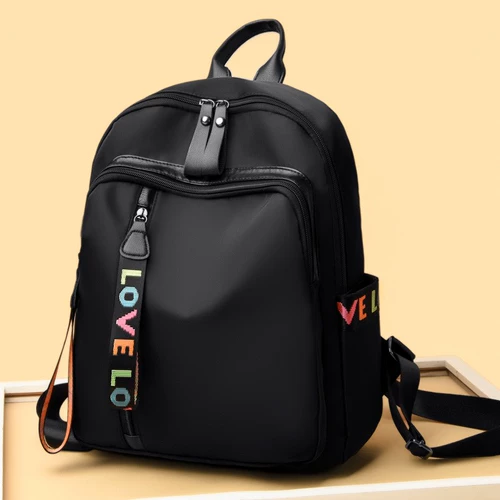 Рюкзак, сумка через плечо, универсальный модный вместительный и большой ранец для путешествий для отдыха, в корейском стиле, ткань оксфорд