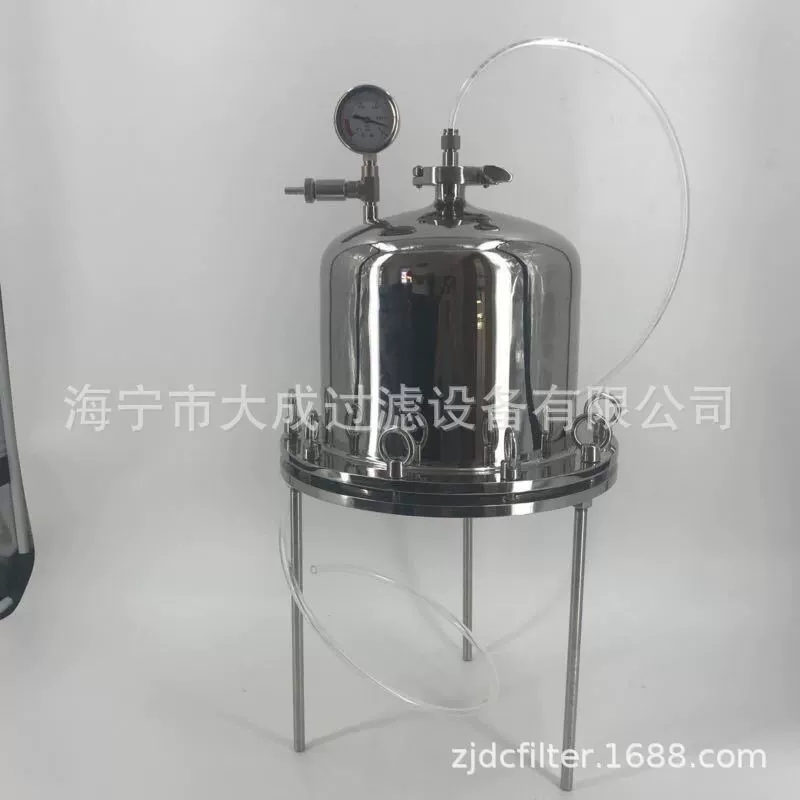 Bộ lọc áp suất dương bằng thép không gỉ Loại thùng Thiết bị lọc áp suất dương Bộ lọc màng vi xốp Bán nóng - Thiết bị sân khấu
