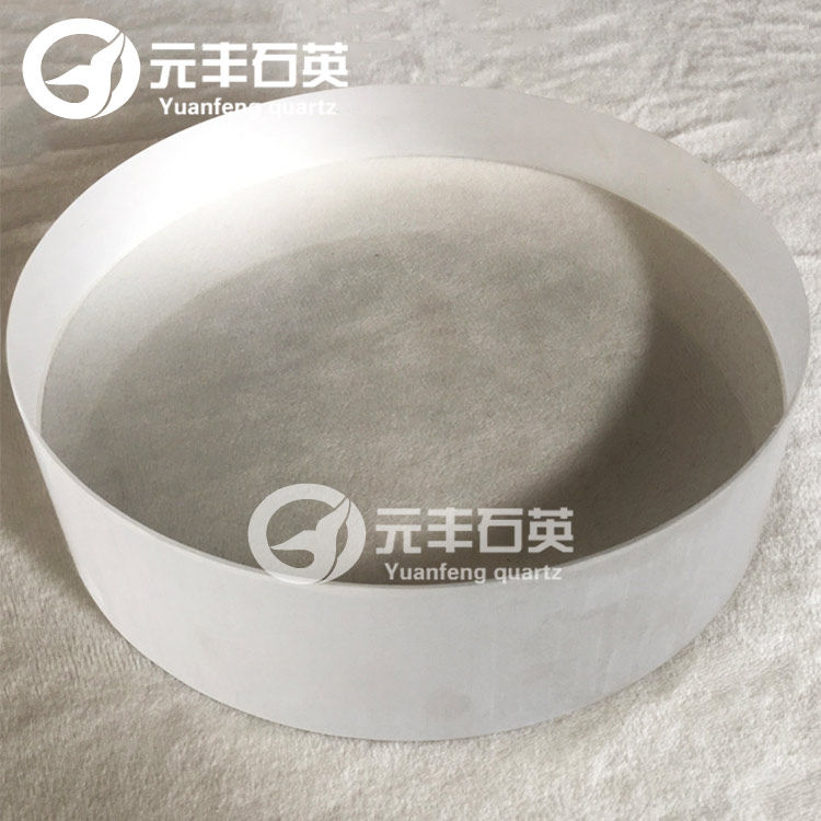 High - purity quartz glass sheet high - temperature - resistant round square shape machining large - sized quartz film manufacturer direct sales