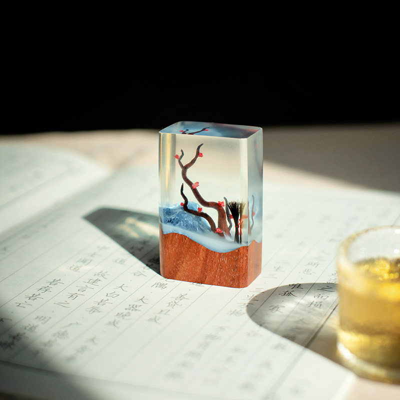 Shangxin (Spring Dawn) Newborn Baby Souvenir Handmade Custom Original Fetal Hair Stamp