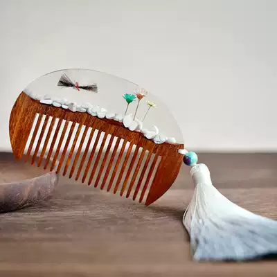 Shangxin (Xiangyang) newborn handmade custom fetal hair comb baby wedding comb souvenir comb