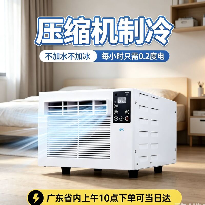Mosquito Net for Bed, Air Conditioner for Dormitory, Special Compressor Cooling, Small Air Cooler, Portable Air Conditioner for Home Use