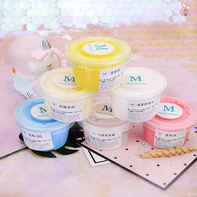 Cat sleeve bouncing foaming glue Magic m Slime net red M home mud jam foaming glue Hong Kong-style foaming glue crystal