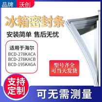 Vo Chuang for Haier BCD278KACA 278KACB 195KAGA refrigerator sealing strip door rubber strip door seal