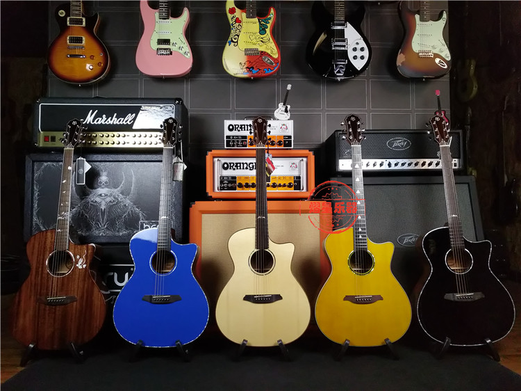 MOLLO acoustic guitar Notched folk classical guitar Full range of surface single finger play and sing folk acoustic guitar