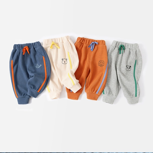 Детские осенние весенние штаны для раннего возраста, в корейском стиле