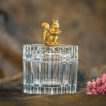 italian import RCR crystal candy tea storage tank living-room tea table decoration cotton sign toothpick cover box swing piece