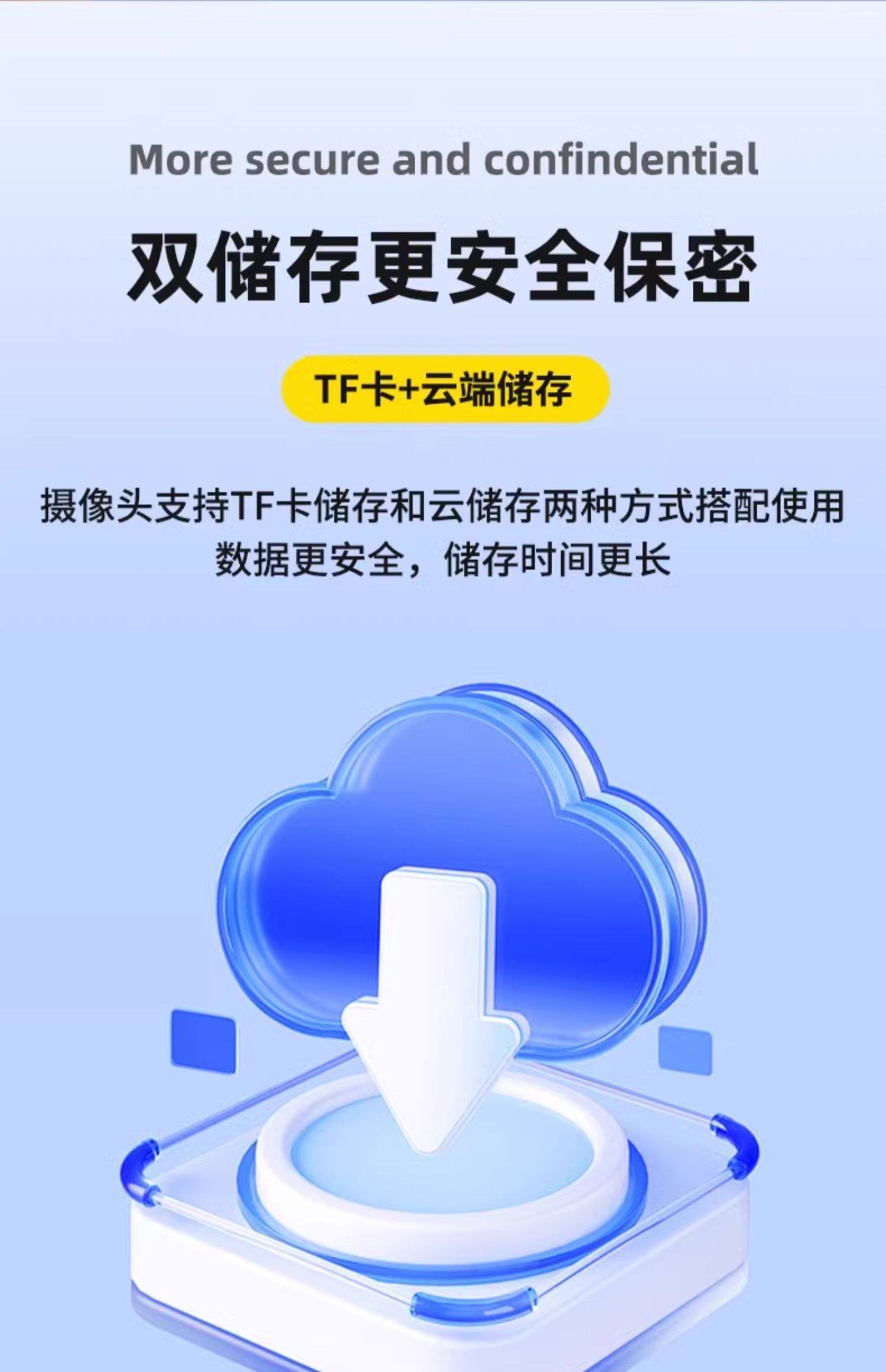 4g/5g摄像头 智能家用4g/5g网络手机wifi连接远程摄影头室内监控器高清免插电