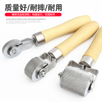 Turolex Retire Pressure Wheel Padding Tire Roller Compaction Rollers Cold Refilling Film Tire Repair Press Wheel tyre repairing tool