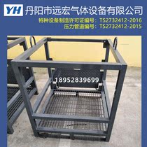 Gas turnover box 16 bottle group bulk grid Gas cylinder assembly device Gas turnover box 16 bottle group bulk grid