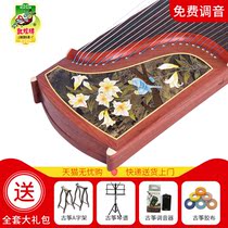 The Dunhuang card Guzheng 694PP Cloud Closet with dew Yulan Looking for the Spring National Immersive Professional Exam Stage to perform the zither