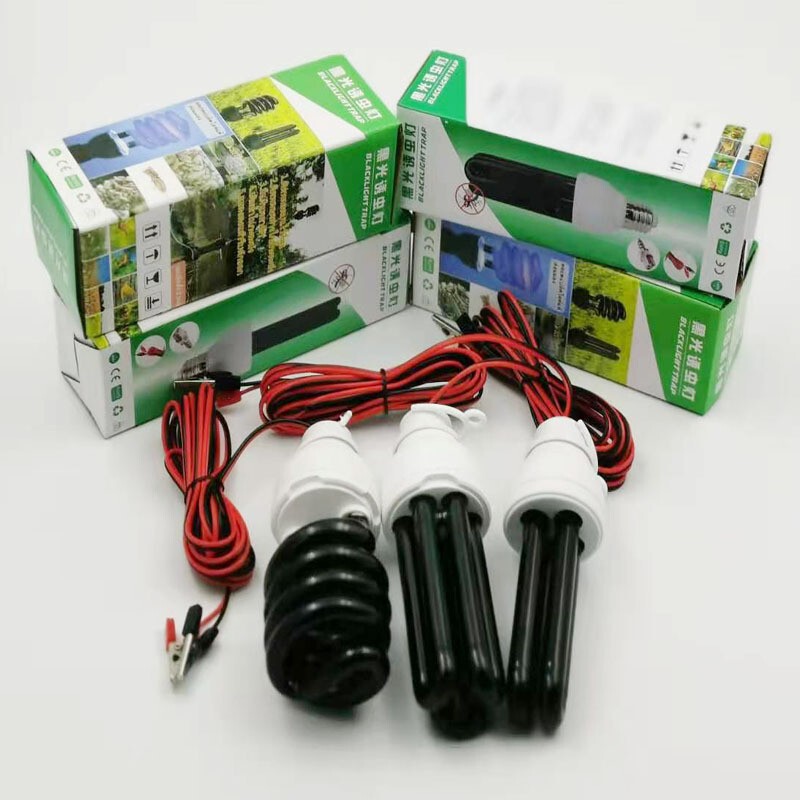 12V Cicada Trap Light, 220V Purple Light Insect Trap, Black Light Insect Killer Lamp, 48V Grasshopper and Locust Trap Light, Turtle Trap Light, Insect Trap Light