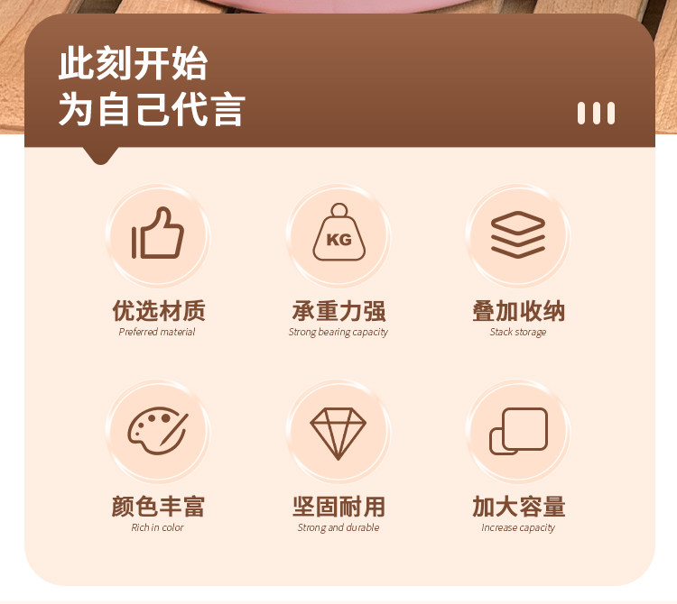 加厚家用洗脸盆洗衣服大小号学生宿舍多用盆洗衣盆圆形耐用塑料盆详情2